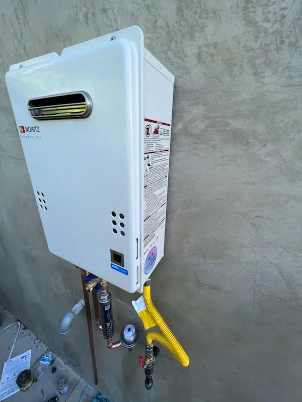 Tankless water heater installation for Washoe Valley homes